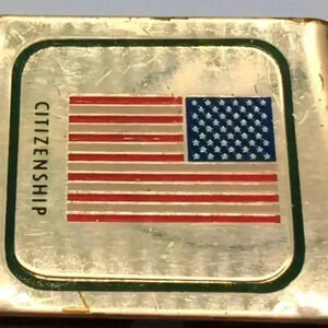 Vintage Boy Scouts Citizenship Award American Flag